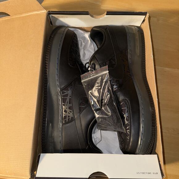 Nike Air Force 1 Supreme Max Air Birds Nest Size 13 Black Custom 318772-002 main image 9